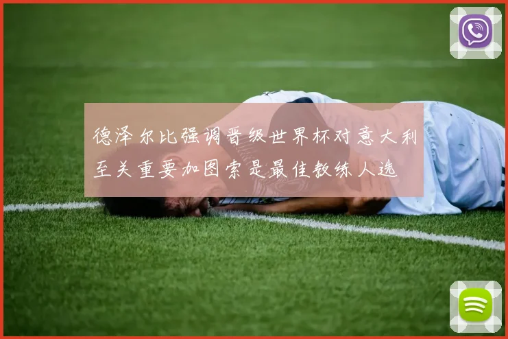 德泽尔比强调晋级世界杯对意大利至关重要加图索是最佳教练人选